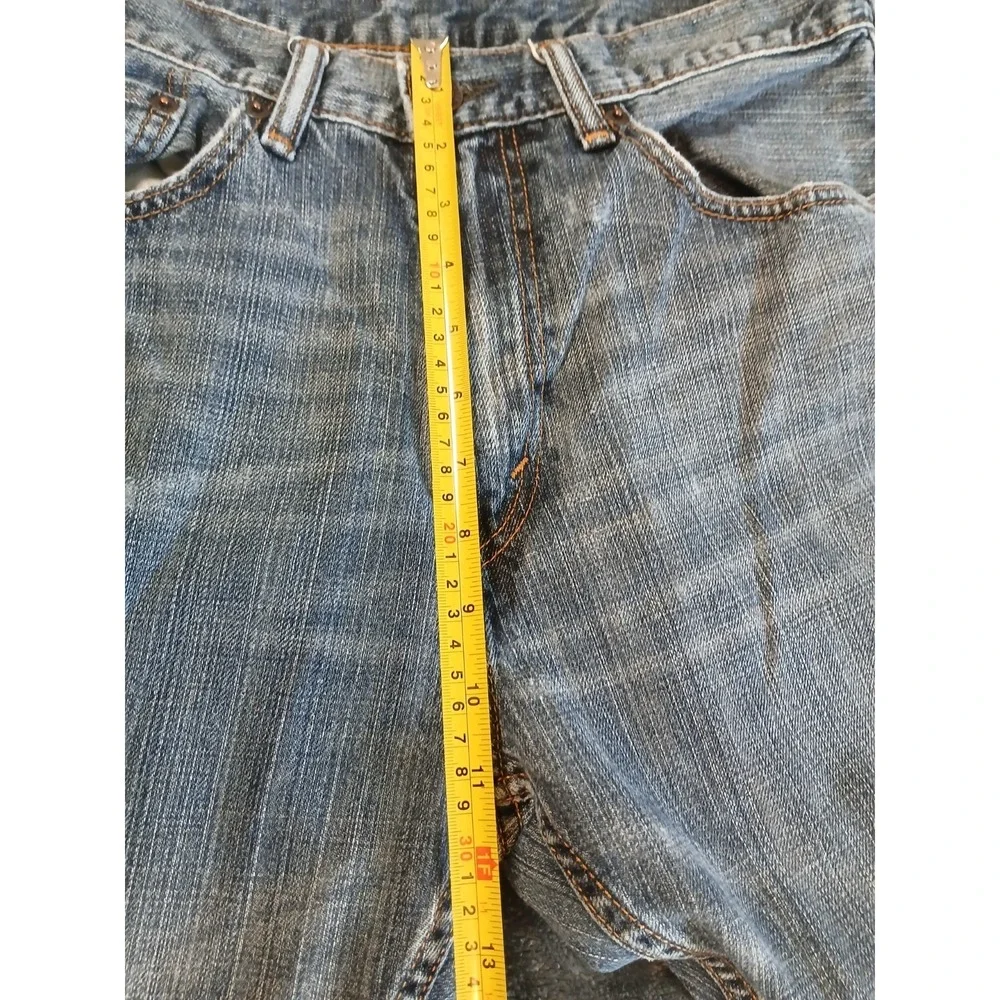 Levi's 505 Jeans 34x34 Regular Straight Leg Men's Blue‎ Denim Pants